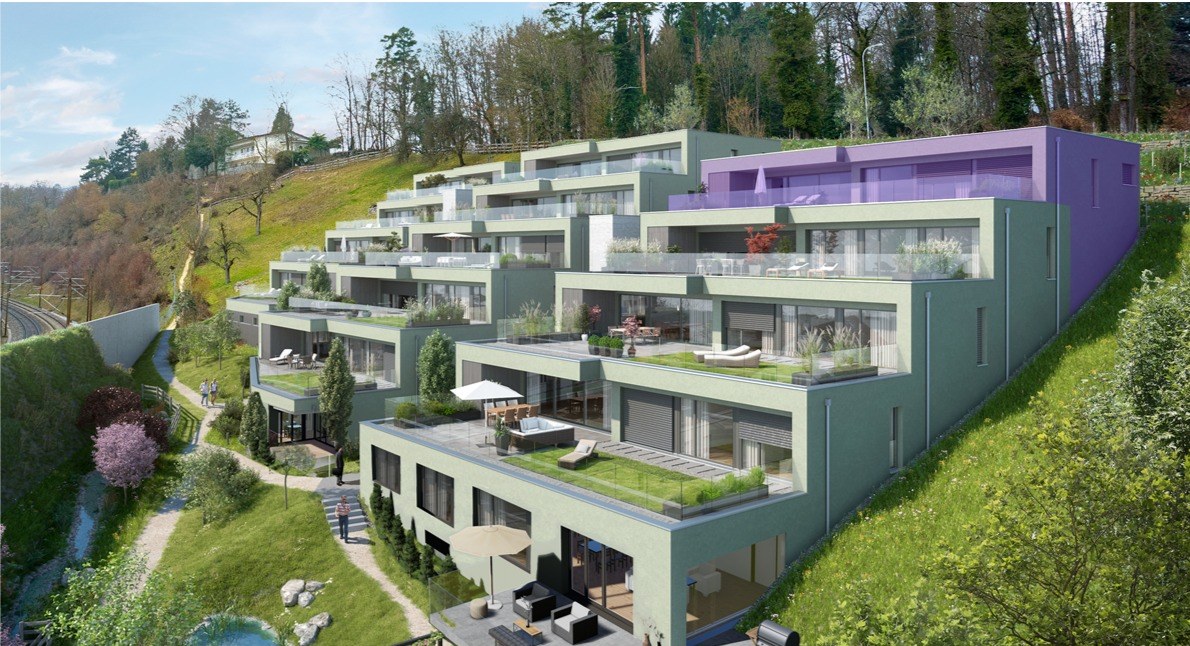 Lage der Maisonette A4 im Gebäude