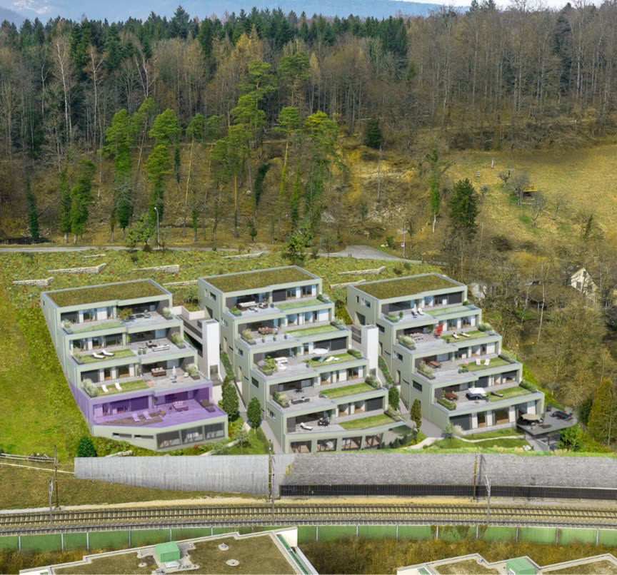 Lage der Wohnung C1 im Gebäude